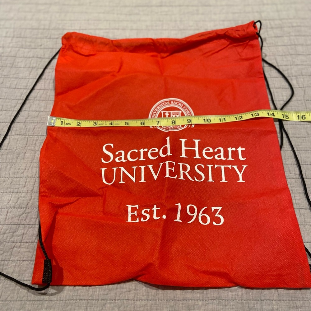 Source Unknown Red Drawstring Backpack - image 3